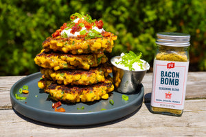 Bacon Corn Fritters