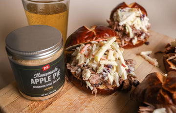 Hard Cider Pulled Pork Sandwich