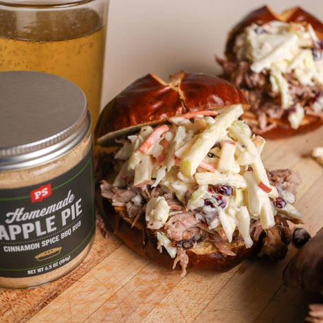 Hard Cider Pulled Pork Sandwich