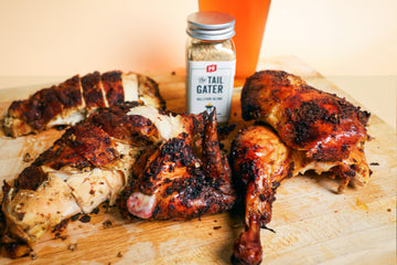 Oktoberfest Beer Can Chicken