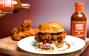 Nashville Hot Crispy Chicken Sandwich