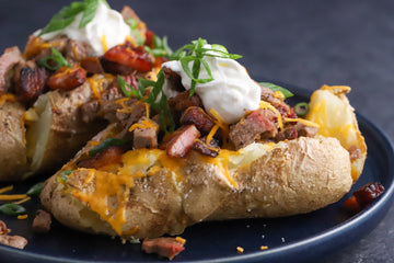 Steakhouse Stuffed Potatoes