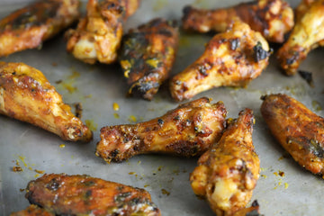 Beer Brined Mustard Wings