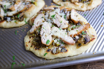 Smoked Pheasant Flatbreads