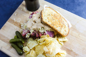 Desert Pepper Corned Beef Reuben