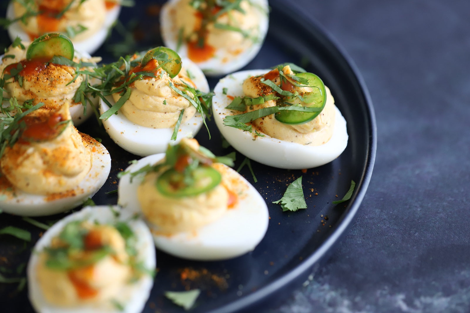 Street Corn Deviled Eggs