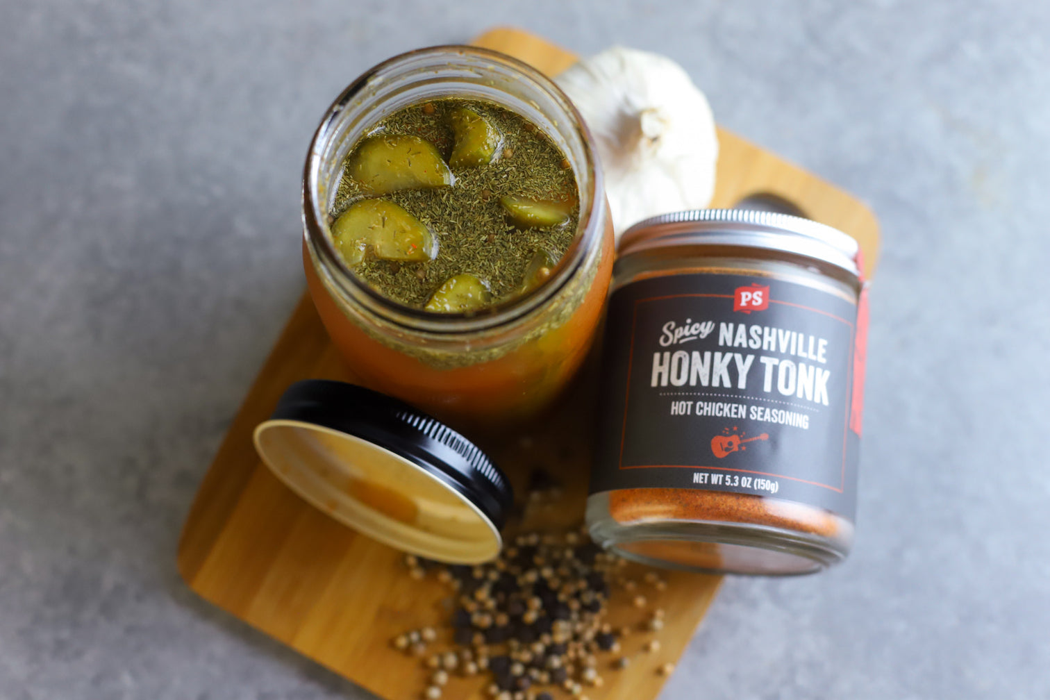 Easy Nashville Hot Homemade Pickles – PS Seasoning