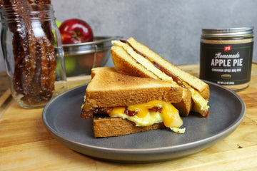 Candied Bacon Breakfast Melt