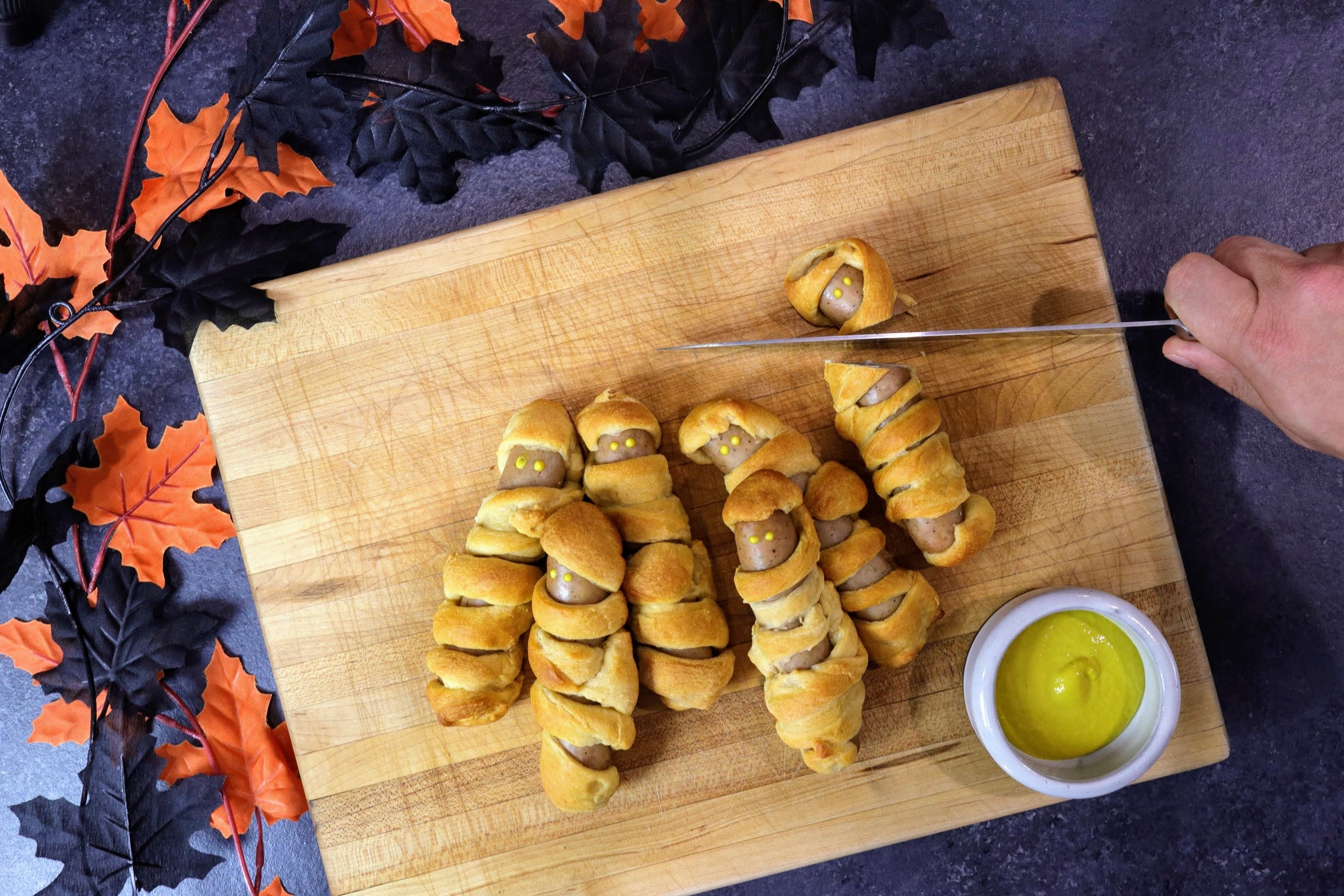 Pansements comestibles sains pour Halloween – Mummy Cooks