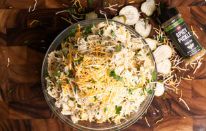 Spicy Dill Pickle Pasta Salad