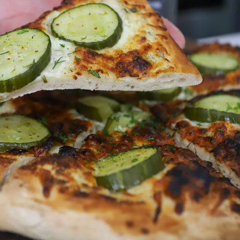 Spicy Dill Pickle Pizza