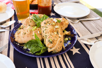 Spinach Artichoke Stuffed Chicken Breasts